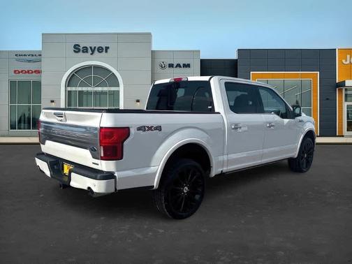 White Platinum Tri-Coat Metallic 2019 Ford F-150 Limited
