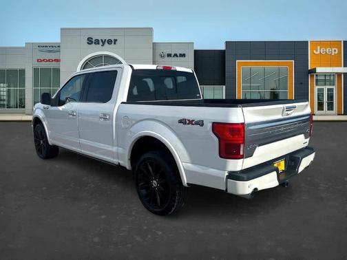 White Platinum Tri-Coat Metallic 2019 Ford F-150 Limited