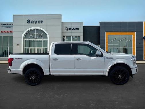 White Platinum Tri-Coat Metallic 2019 Ford F-150 Limited