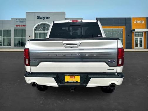 White Platinum Tri-Coat Metallic 2019 Ford F-150 Limited