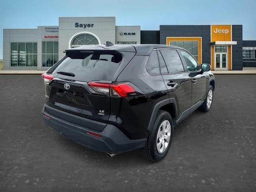 Midnight Black Metallic 2024 Toyota RAV4 LE