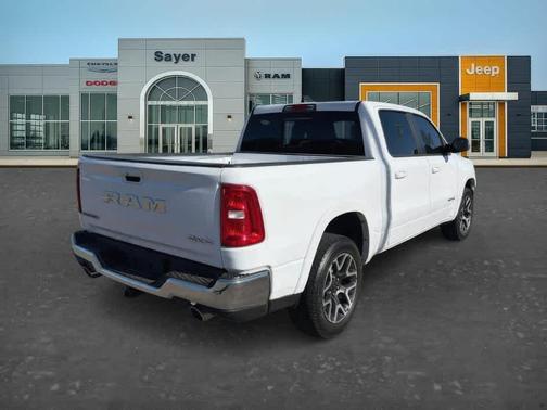 Bright White Clearcoat 2025 RAM 1500 Laramie