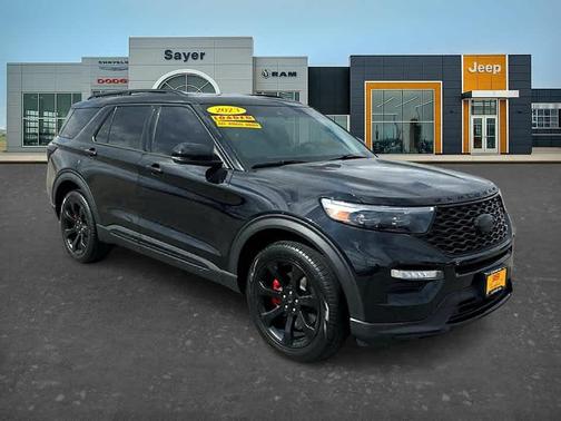 Agate Black 2023 Ford Explorer ST