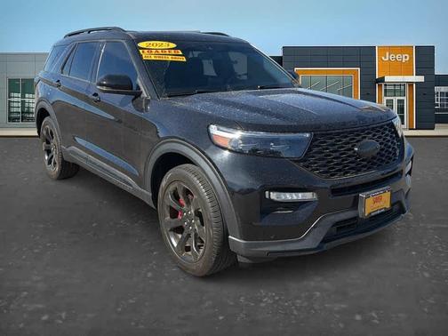 Agate Black 2023 Ford Explorer ST