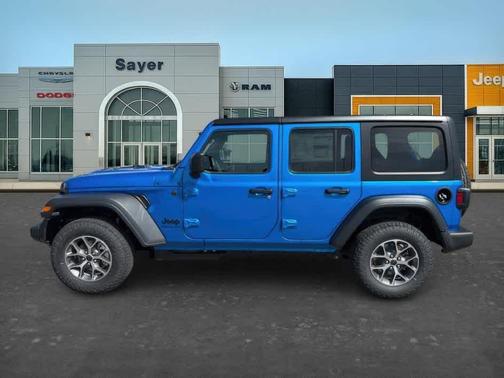 Hydro Blue Pearlcoat 2026 Jeep Wrangler Sport