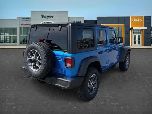 Hydro Blue Pearlcoat 2026 Jeep Wrangler Sport