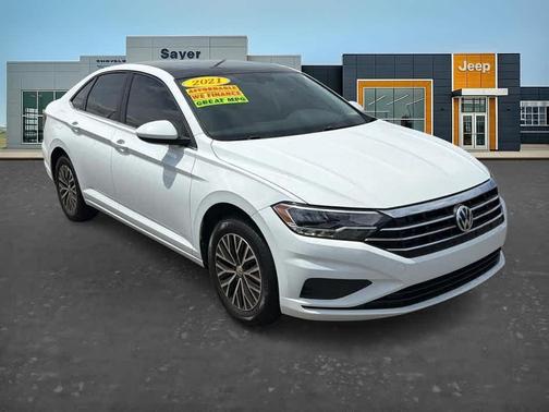 Pure White 2021 Volkswagen Jetta 1.4T SE