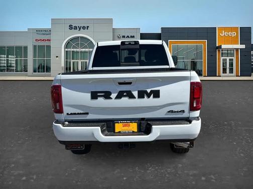 Bright White Clearcoat 2026 RAM 3500 Laramie