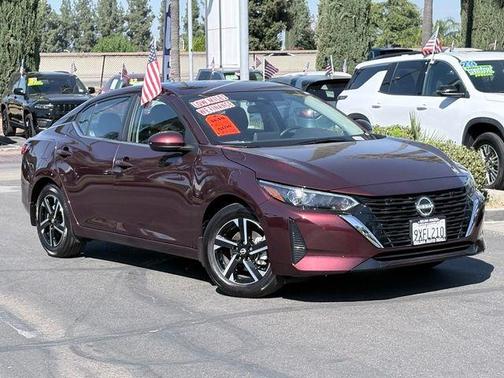 Rosewood Metallic 2025 Nissan Sentra SV