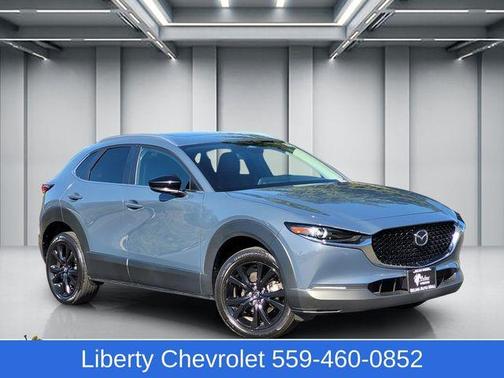 Gray Metallic 2025 Mazda CX-30 2.5 S Carbon Edition