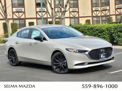 Platinum Quartz Metallic 2026 Mazda Mazda3 FWD w/Select Package Sedan