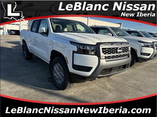 Glacier White 2026 Nissan Frontier SV