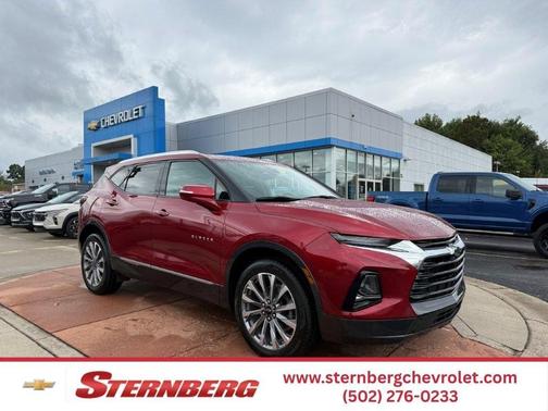 Cherry Red Tintcoat 2022 Chevrolet Blazer Premier