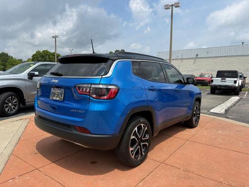 Laser Blue 2023 Jeep Compass Limited