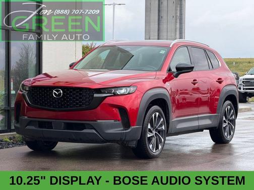 Soul Red Crystal Metallic 2025 Mazda CX-50 Hybrid Premium Plus Package