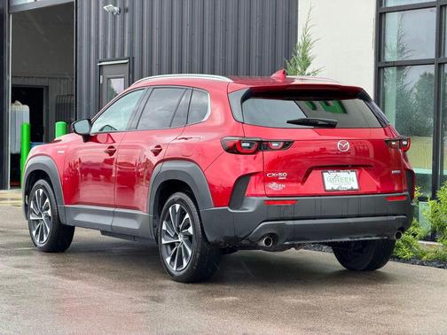 Soul Red Crystal Metallic 2025 Mazda CX-50 Hybrid Premium Plus Package