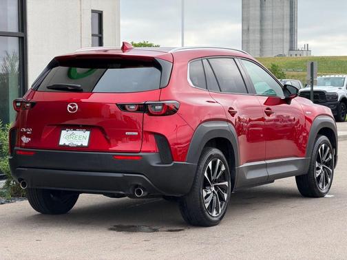 Soul Red Crystal Metallic 2025 Mazda CX-50 Hybrid Premium Plus Package