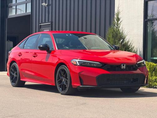 Rallye Red 2025 Honda Civic Sport