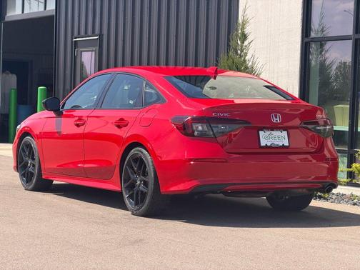 Rallye Red 2025 Honda Civic Sport