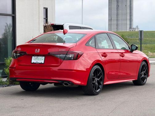 Rallye Red 2025 Honda Civic Sport