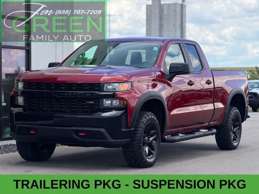 Red 2019 Chevrolet Silverado 1500 Custom Trail Boss