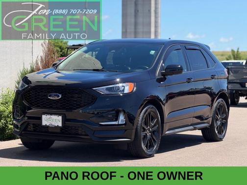 Agate Black Metallic 2024 Ford Edge ST Line
