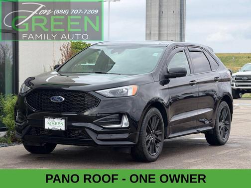 Agate Black Metallic 2024 Ford Edge ST Line