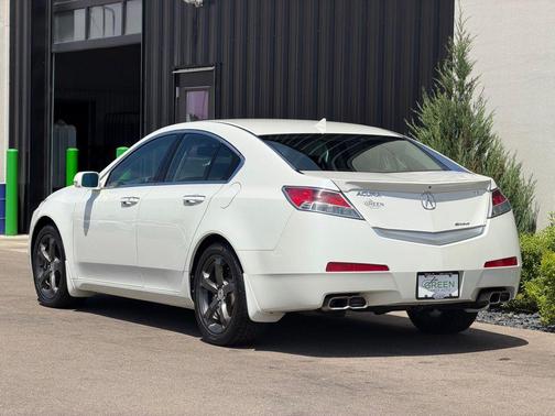 White 2011 Acura TL Technology