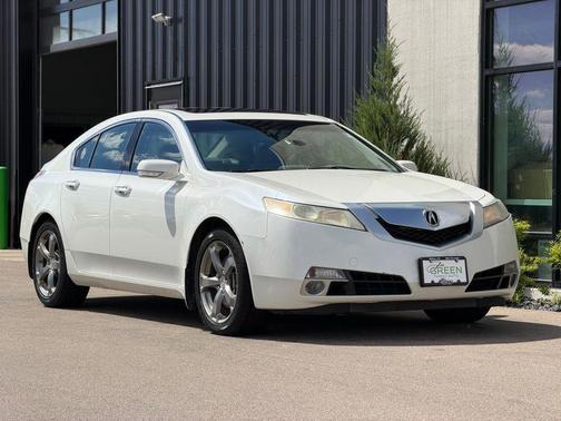 White 2011 Acura TL Technology