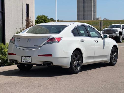 White 2011 Acura TL Technology