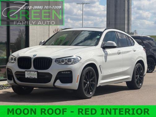 White 2021 BMW X4 xDrive30i