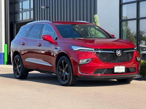 Cherry Red Tintcoat 2024 Buick Enclave Essence AWD
