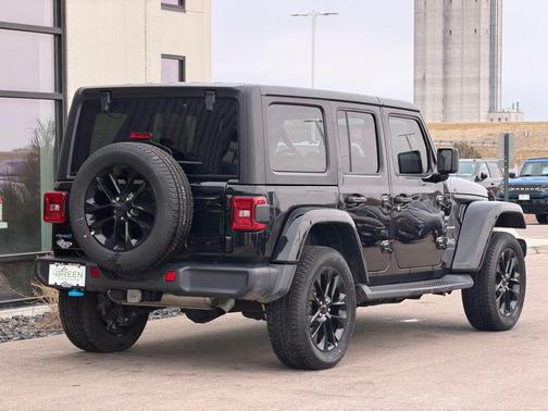 Black Clearcoat 2023 Jeep Wrangler 4xe Sahara