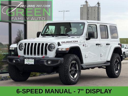 Bright White Clearcoat 2018 Jeep Wrangler Unlimited Rubicon