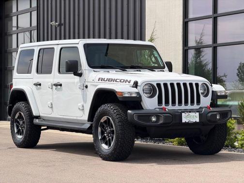Bright White Clearcoat 2018 Jeep Wrangler Unlimited Rubicon