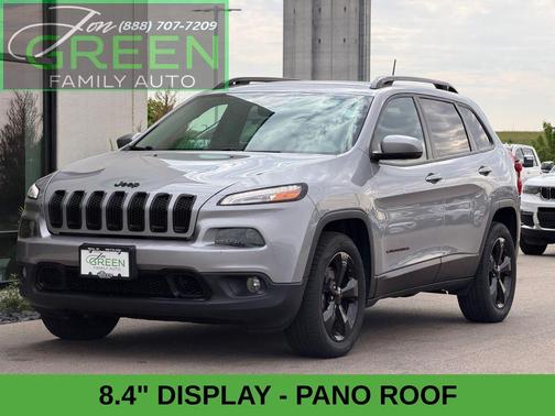 Billet Silver Metallic Clearcoat 2017 Jeep Cherokee Limited