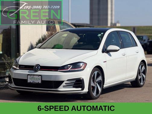 Pure White 2018 Volkswagen Golf GTI 2.0T S 4-Door
