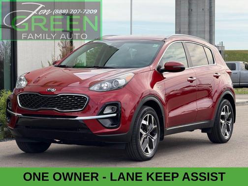 Hyper Red 2021 Kia Sportage EX