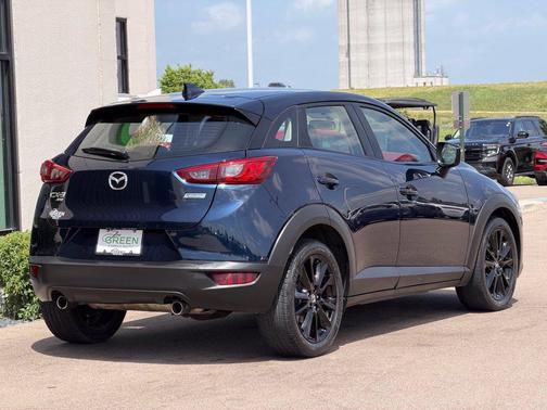 Deep Crystal Blue Mica 2017 Mazda CX-3 Touring