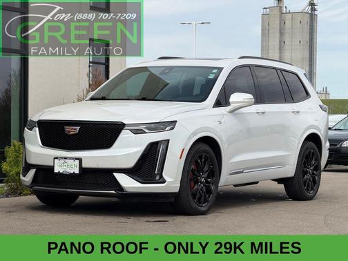 Crystal White Tricoat 2024 Cadillac XT6 Sport AWD