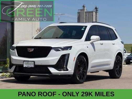 Crystal White Tricoat 2024 Cadillac XT6 Sport AWD
