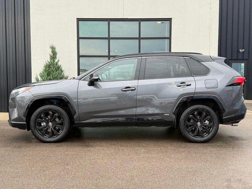 Midnight Black Metallic 2024 Toyota RAV4 Hybrid SE