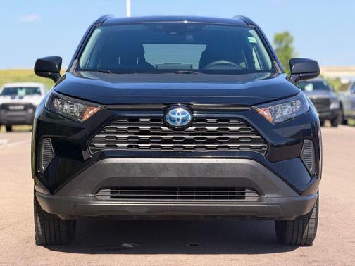 Midnight Black Metallic 2022 Toyota RAV4 Hybrid LE