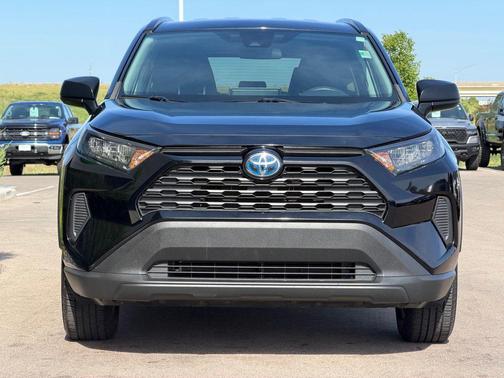 Midnight Black Metallic 2022 Toyota RAV4 Hybrid LE