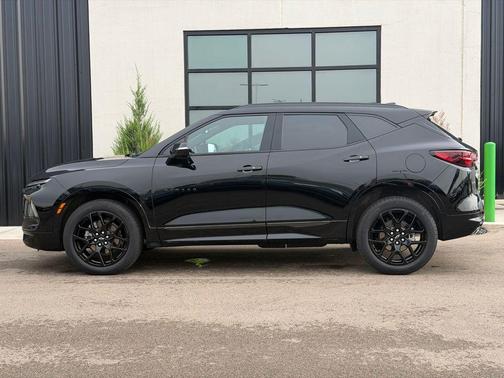 Black 2025 Chevrolet Blazer RS