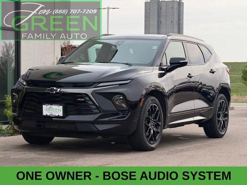 Black 2025 Chevrolet Blazer RS