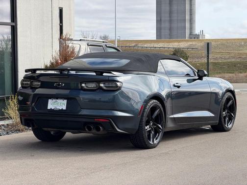 Shadow Gray Metallic 2021 Chevrolet Camaro RWD Convertible LT1