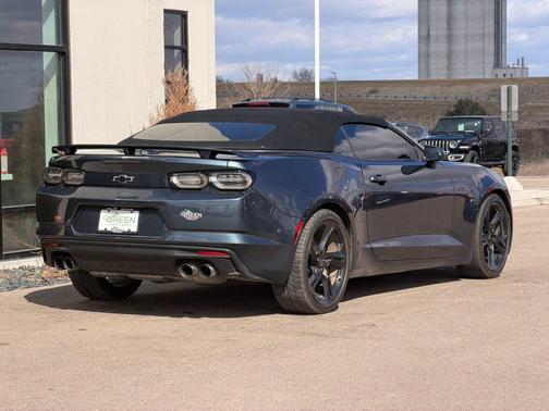 Shadow Gray Metallic 2021 Chevrolet Camaro RWD Convertible LT1