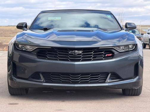 Shadow Gray Metallic 2021 Chevrolet Camaro RWD Convertible LT1