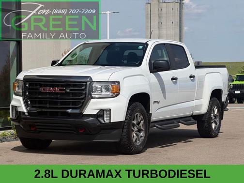 Summit White 2021 GMC Canyon AT4